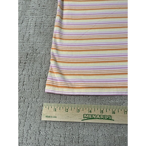 Hanes Women’s Striped Multicolor Shirt Size M - Picture 7 of 9